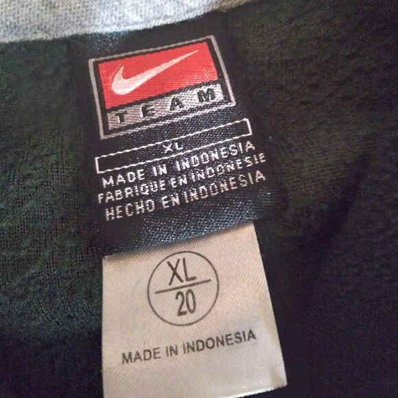 Vintage Nike Oregon Ducks Pullover Fleece Jacket - Picture 6 of 8